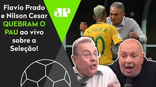 ‘Você é um idiota’: Flavio e Nilson perdem a linha e tretam feio sobre a seleção