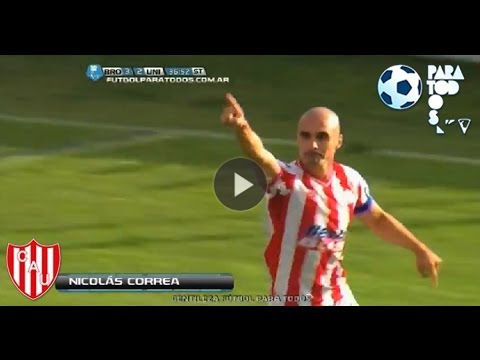Gol de Correa. Brown (A) 3 Unión 3. Fecha 15. B Nacional