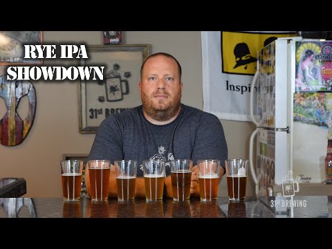 7 Different Rye IPAs Side by Side What One Is Best