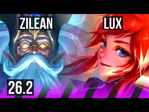 ZILEAN & Miss Fortune vs LUX & Caitlyn (SUP) | EUW Grandmaster | 26.2