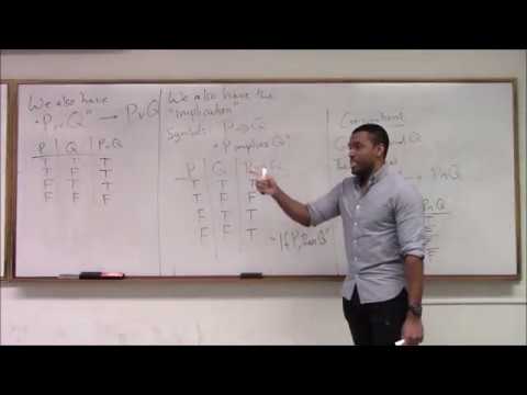 Math 346 Lecture 1 - Crash course on proofs part 1