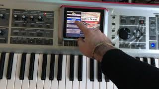 Video thumbnail for How to install a new set on Roland Fantom X6// как вставить новый комплект by RASTVO set sounds