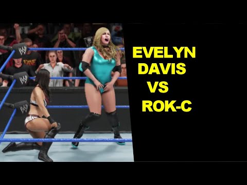 WWE 2K19 Evelyn Davis vs Rok C - Knockout Match