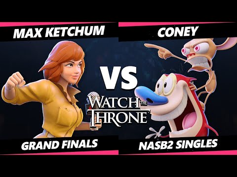 WTT 2023 GRAND FINALS - Max Ketchum (April) Vs. Coney (Ren & Stimpy) Nick All-Star Brawl 2 - NASB2