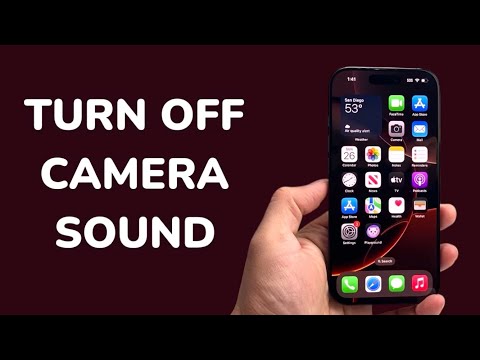How To Turn Off iPhone Camera Sound