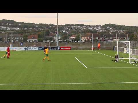 Horsham Vs Shoreham Tuesday 15th August 2017 Scott Kirkwood Penalty In The 32nd Minute
