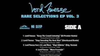 Lord Finesse - Keep The Crowd Listening [Dj Premier Remix]