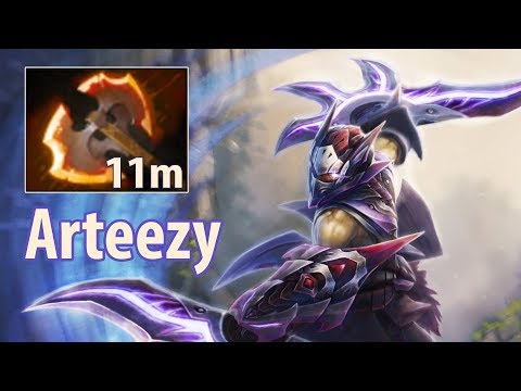 Arteezy Farm 11 Min Battle FURY Ez 911 GPM Dota 2