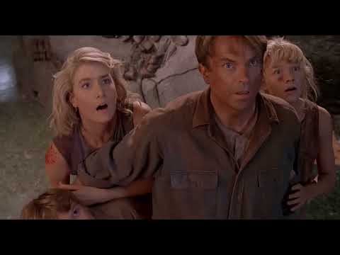 T-Rex vs the Raptors Scene - Jurassic Park (1993) Movie Clip HD