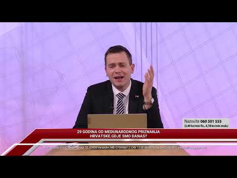 TV REPLIKA 14.01.2020. - 20 GODINA OD MEĐUNARODNOG PRIZNANJA HRVATSKE. GDJE SMO DANAS?