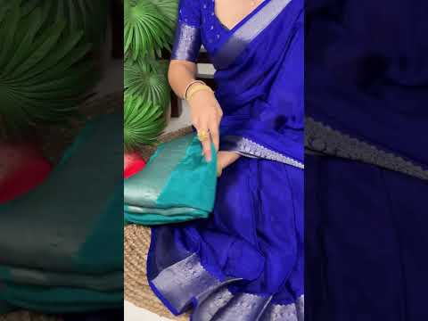 Red Chinon Self-Printed Saree with Zari Weaving Work & Matching Unstitched Blouse – Lightweight Festive & Traditional Wear Saree for Women