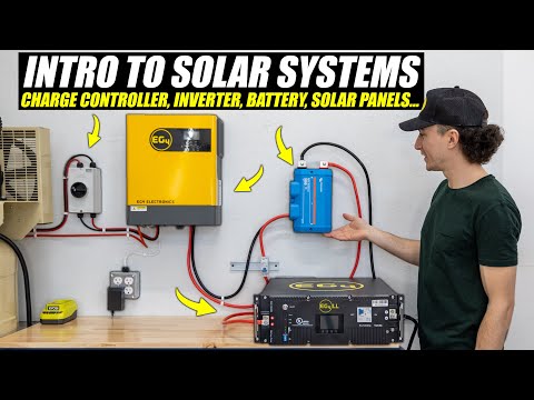 Basic Solar Components & How They Work - Solar Panels, Inverter, Batteries, & More Explained (Ep. 2)