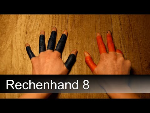 Rechenhand 8 - Spielerisch Zahlen zerlegen