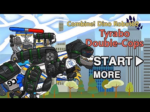 Dino Robot Tyrabo Double Cops | Show Me Games | 1080 HD