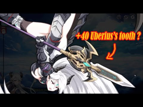 This is what happens when you +40 Uberius's tooth .