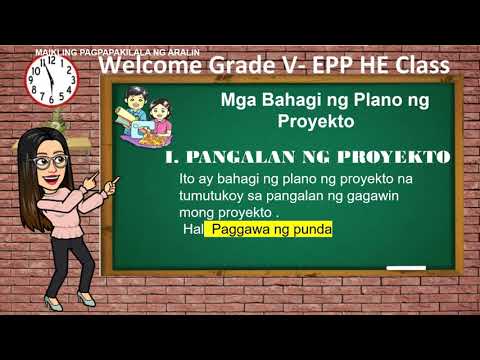 , title : 'PAGGAWA NG PLANO NG PROYEKTO /EPP 5