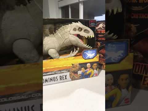 Jurassic World - Super Colossal Indominus Rex, Carnotaurus Toro, T- Rex NEW!! 2021