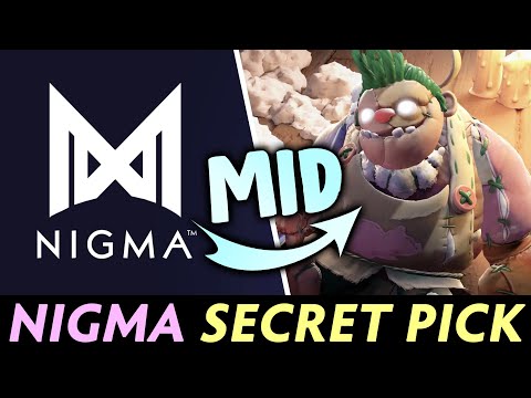 NIGMA will pick MID PUDGE on ESL? Practicing CORE Butcher