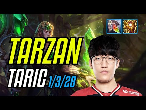TARZAN - TARIC vs NAUTILUS SUPPORT - KR CHALLENGER - PATCH 11.8