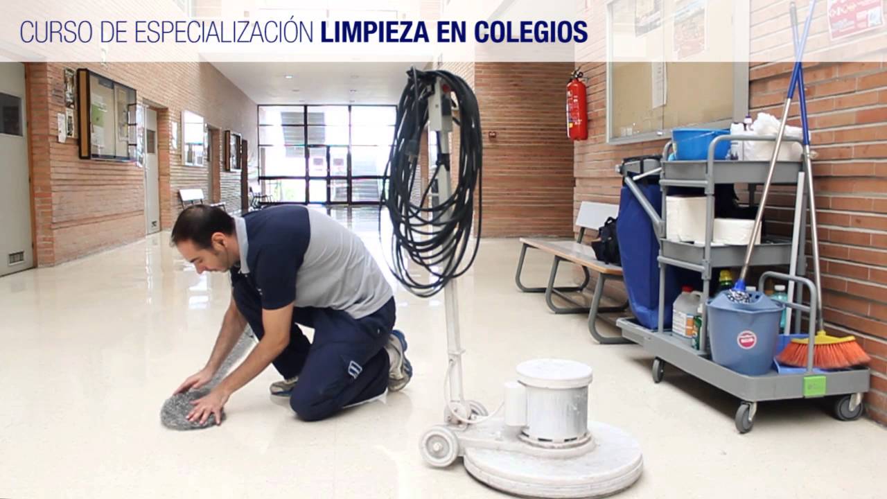 Curso de Limpieza en Colegios
