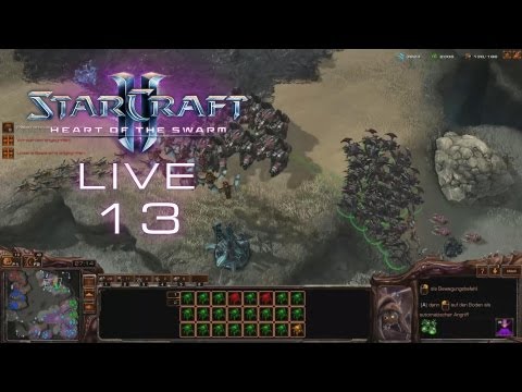 StarCraft 2 HotS - LIVE #13 - 2vs2 Zerg - ZZ vs TP - Grausteinklamm [HD]