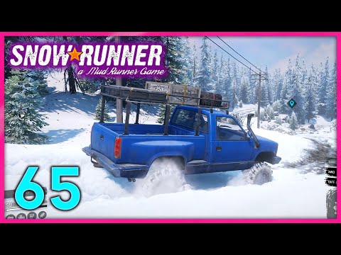 SnowRunner Gameplay Part 65 | Alaska / Pedro Bay