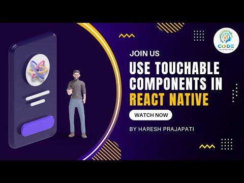 Touchable Components In React Native | TouchableOpacity | React Native Tutorial In Hindi 10