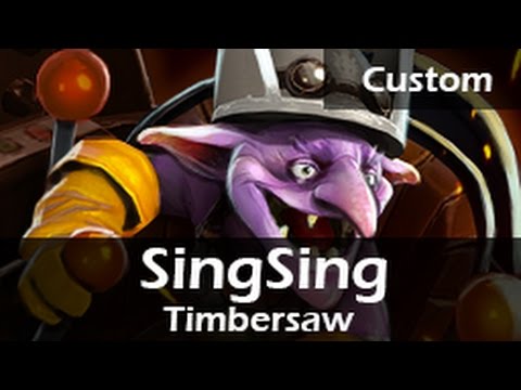 755: SingSing as Timbersaw  ft. Fwosh, Tucker - Overthrow DOTA 2 Gameplay VOD