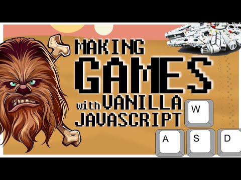 How to Make a Game with JavaScript and HTML Canvas | Keyboard Input Sprite Animation Vanilla JS