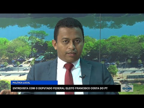 Entrevista com o Deputado Federal eleito Francisco Costa do PT 11 10 2022