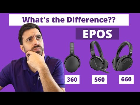 EPOS Adapt Series Explained! EPOS Adapt 660 VS 560 VS 360 - MIC & SPEAKER TEST!