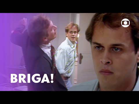 Surra! Para defender 'Raquel', Marcos parte para cima de César! | Mulheres de Areia | TV Globo