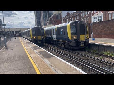 BUSY Trains at Woking
