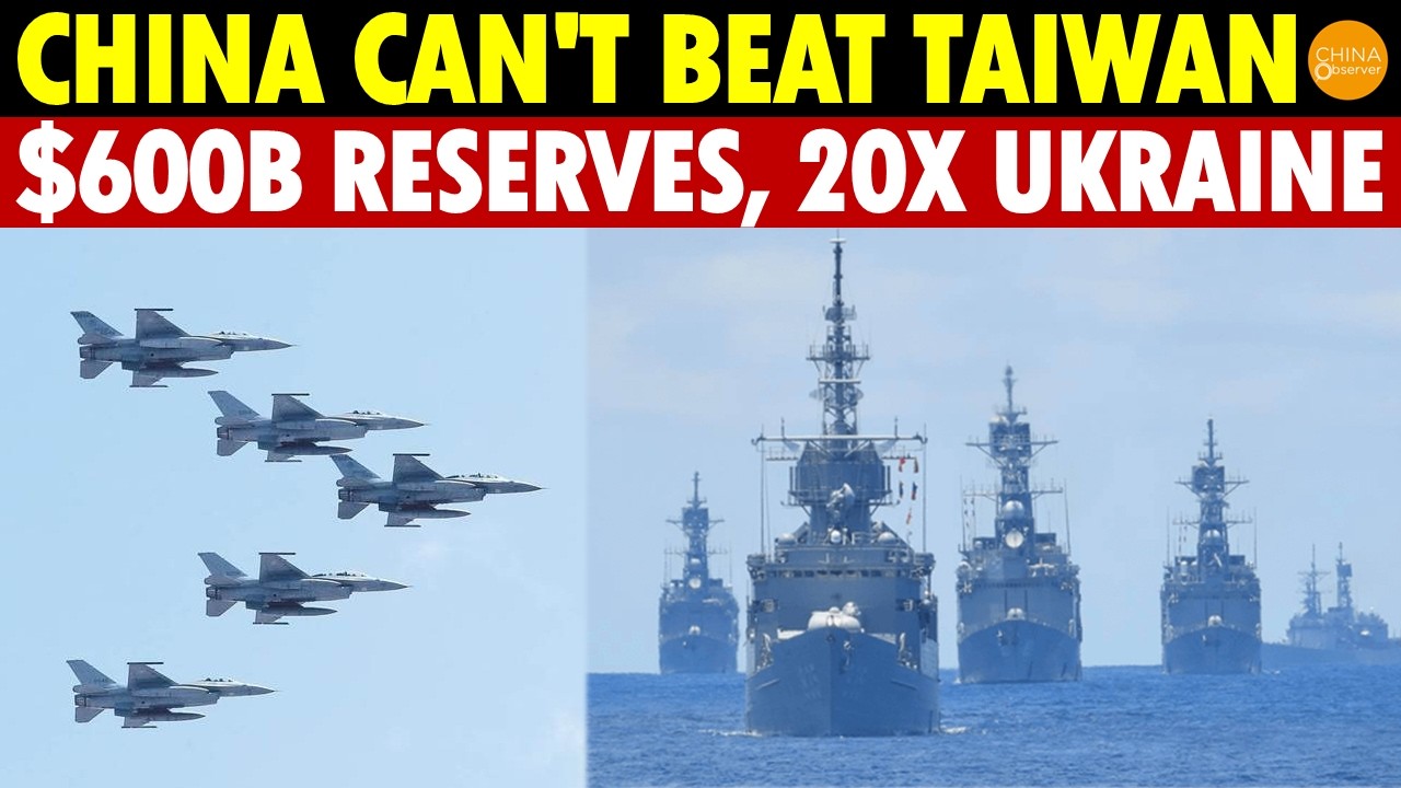 Shocking Truth: Russia Took 4 Years to Fail in Ukraine, China Won’t Conquer Taiwan in 40 Years