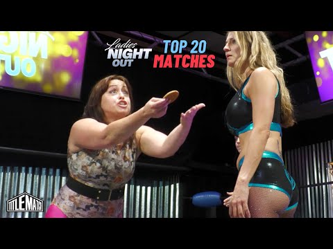 Ladies Night Out Top 20 Matches🔴La Rosa Negra, Kamille, Kylie Alexa, Ivelisse (Women Wrestling)