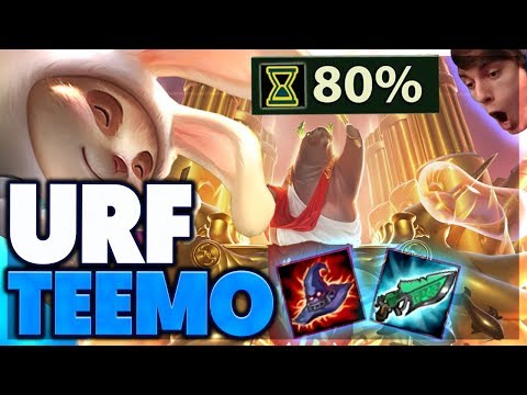MY BEST URF GAME | URF TEEMO FULL GAMEPLAY - BunnyFuFuu