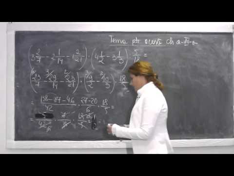 1/2 Lectia 642 - Puteri cu exponent pozitiv si negativ Operatii in Q Exercitii - Tema Clasa 7