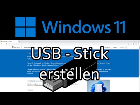 Windows 11 Installations-USB-Stick erstellen mit ISO-Datei