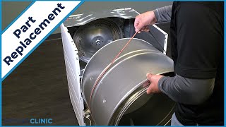 GE Dryer Drum Assembly Replacement WE21X24544