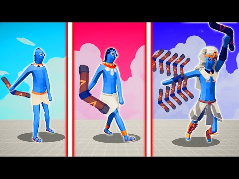 EVOLUTION OF SUPER BOOMERANG | TABS - Totally Accurate Battle Simulator