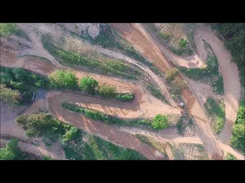 Überflug Motocross-Strecke Kramolin 11.05.2018