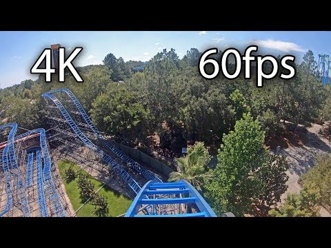 Viking Voyage front seat on-ride 4K POV @60fps Wild Adventures