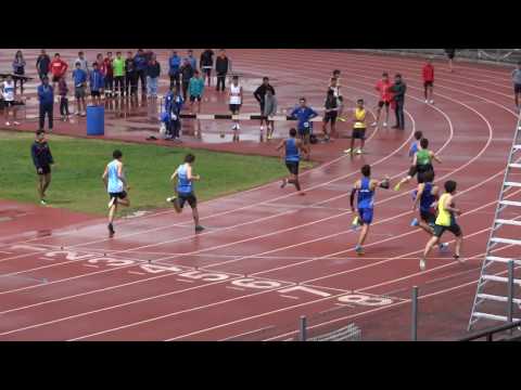 FINAL 200m varones menor - Nac. menor cadete 2016