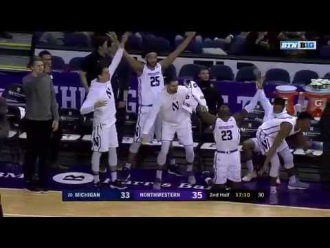 Men’s Basketball – Michigan Game Highlights (2/6/18)