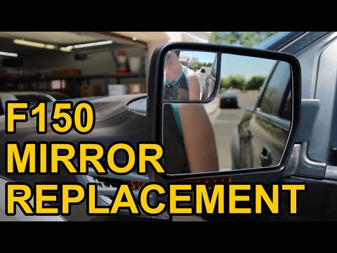 Ford F-150 Heated and Auto Dimming Mirror Glass Replacement (2009-2014)