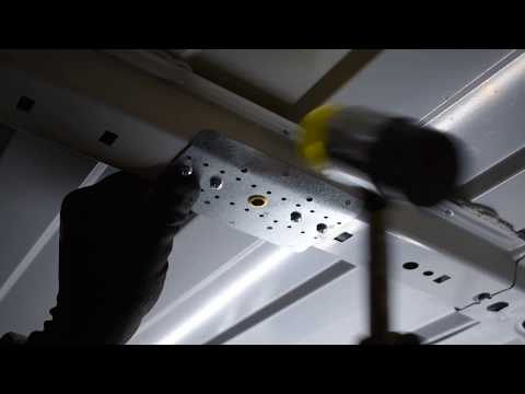 JET Rack JRMP1420 Mounting Plate rib form installation example
