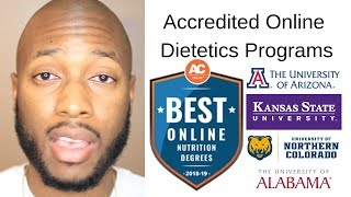 Online Dietetics Programs That are Accredited
