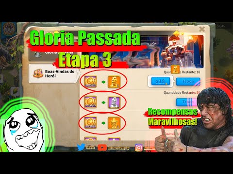 Gloria Passada Etapa 3 - Rise Of Kingdoms