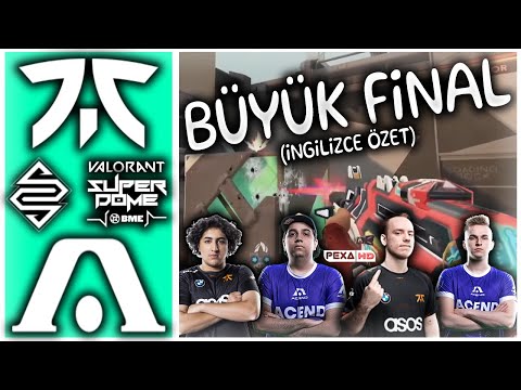 FNATIC vs ACEND GRANDFINAL HIGHLIGHTS | VALORANT SUPERDOME [ENG]