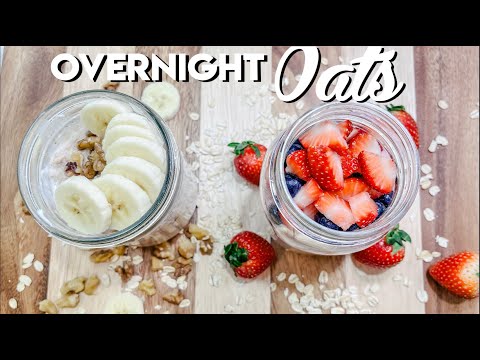 2 Overnight oats recipe that will help you lose weight | overnight oatmeal recipe | fast and easy